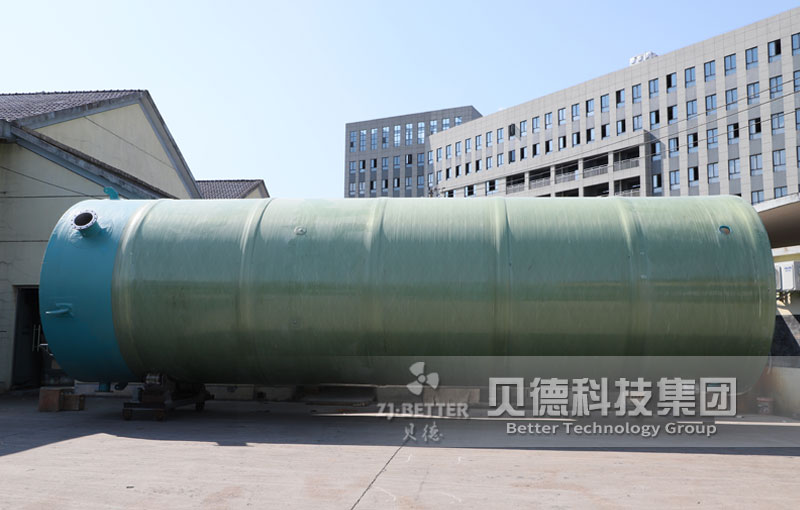 小型污水雨水收集提升 雨水收集提升智能泵站 一體式預(yù)制泵站