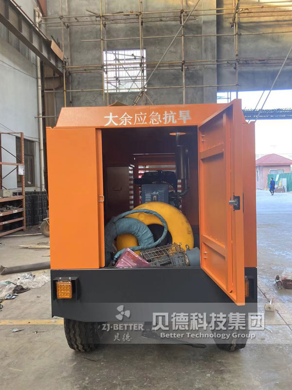 1000立方發(fā)電抽水泵車(chē) 應(yīng)急防汛移動(dòng)泵 輕便型變頻潛水電泵