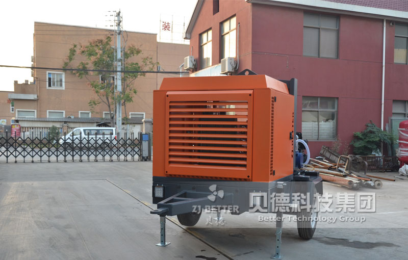 拖車(chē)式大流量防汛泵車(chē)城市防汛排水移動(dòng)泵車(chē)抗災(zāi)汛防雨