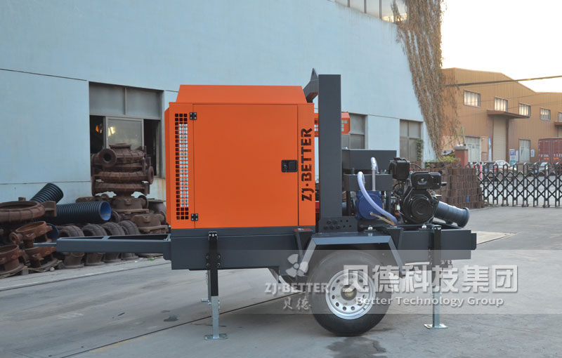 移動(dòng)泵車(chē)大流量防汛泵1000立方發(fā)電抽水應(yīng)急移動(dòng)泵防汛抗旱移動(dòng)泵車(chē)